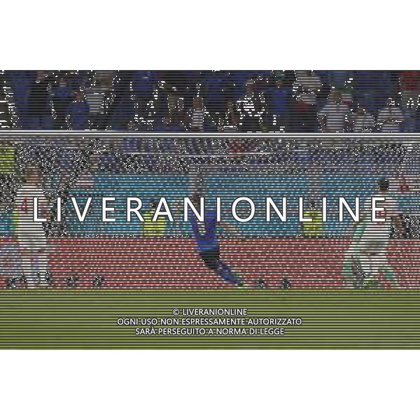 Campionato Europeo UEFA EURO 2020 gara del gruppo A ITALIA vs SVIZZERA del 16/06/2021 - nella foto: goal Manuel Locatelli(Italia) ©Claudio Zamagni/Agenzia Aldo Liverani s.a.s. during European UEFA Championship - UEFA Euro 2020 soccer match between Italy and Switzerland Olympic Stadium in Rome on June 16 2021 photo credit by Claudio Zamagni/Aldo Liverani Photo Agency/AGENZIA ALDO LIVERANI SAS