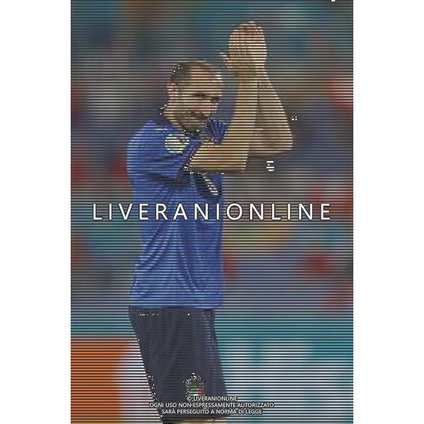 Campionato Europeo UEFA EURO 2020 gara del gruppo A ITALIA vs SVIZZERA del 16/06/2021 - nella foto: Chiellini Giorgio(Italia) ©Claudio Zamagni/Agenzia Aldo Liverani s.a.s. during European UEFA Championship - UEFA Euro 2020 soccer match between Italy and Switzerland Olympic Stadium in Rome on June 16 2021 photo credit by Claudio Zamagni/Aldo Liverani Photo Agency/AGENZIA ALDO LIVERANI SAS