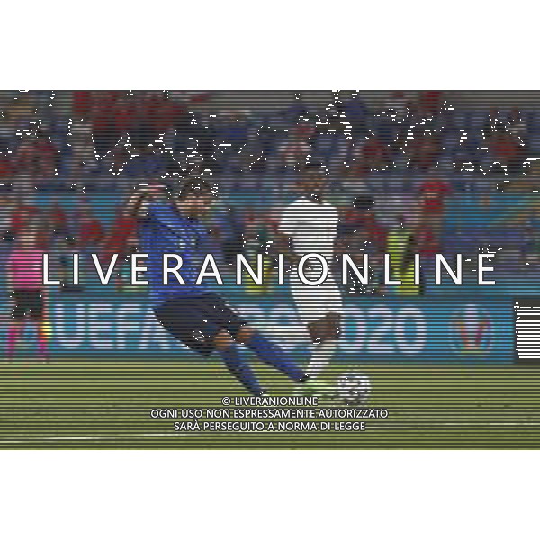 Campionato Europeo UEFA EURO 2020 gara del gruppo A ITALIA vs SVIZZERA del 16/06/2021 - nella foto: secondo goal Manuel Locatelli(Italia) ©Claudio Zamagni/Agenzia Aldo Liverani s.a.s. during European UEFA Championship - UEFA Euro 2020 soccer match between Italy and Switzerland Olympic Stadium in Rome on June 16 2021 photo credit by Claudio Zamagni/Aldo Liverani Photo Agency/AGENZIA ALDO LIVERANI SAS