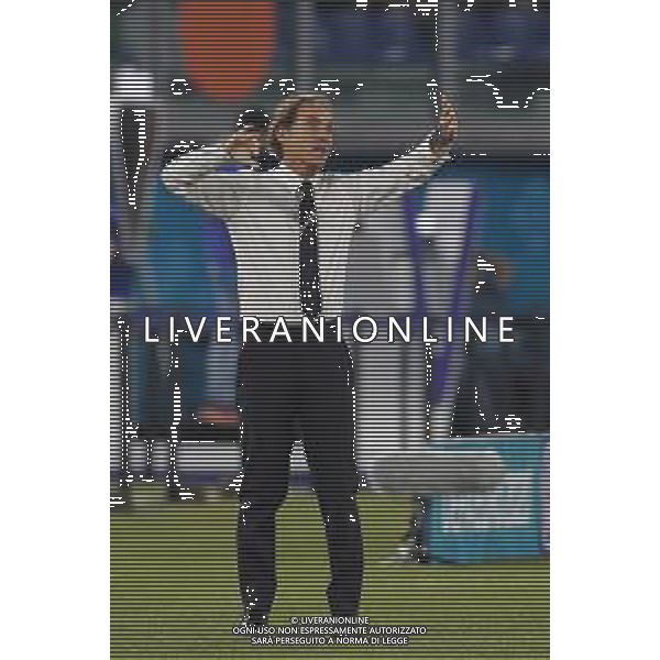 Campionato Europeo UEFA EURO 2020 gara del gruppo A ITALIA vs SVIZZERA del 16/06/2021 - nella foto: Mister Roberto Mancini(Italia) ©Claudio Zamagni/Agenzia Aldo Liverani s.a.s. during European UEFA Championship - UEFA Euro 2020 soccer match between Italy and Switzerland Olympic Stadium in Rome on June 16 2021 photo credit by Claudio Zamagni/Aldo Liverani Photo Agency/AGENZIA ALDO LIVERANI SAS