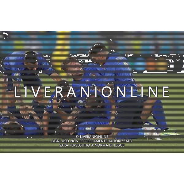 Campionato Europeo UEFA EURO 2020 gara del gruppo A ITALIA vs SVIZZERA del 16/06/2021 - nella foto: esultanza italia dopo il secondo goal di manuel locatelli ©Claudio Zamagni/Agenzia Aldo Liverani s.a.s. during European UEFA Championship - UEFA Euro 2020 soccer match between Italy and Switzerland Olympic Stadium in Rome on June 16 2021 photo credit by Claudio Zamagni/Aldo Liverani Photo Agency/AGENZIA ALDO LIVERANI SAS