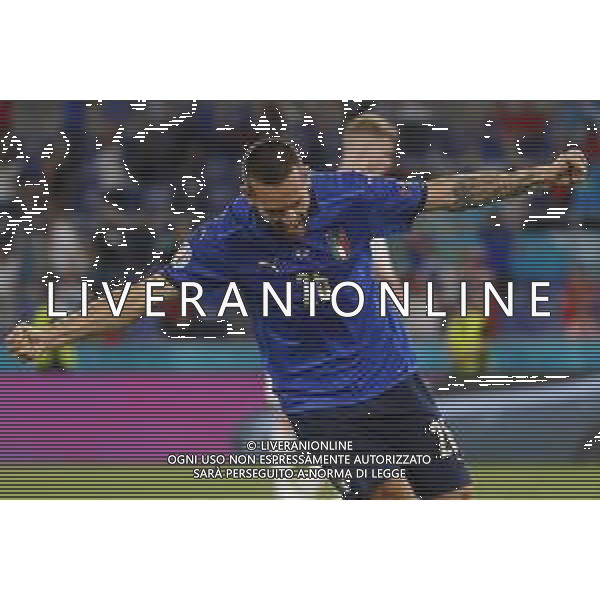 Campionato Europeo UEFA EURO 2020 gara del gruppo A ITALIA vs SVIZZERA del 16/06/2021 - nella foto: esultanza Toloi Rafael(Italia)dopo il goal ©Claudio Zamagni/Agenzia Aldo Liverani s.a.s. during European UEFA Championship - UEFA Euro 2020 soccer match between Italy and Switzerland Olympic Stadium in Rome on June 16 2021 photo credit by Claudio Zamagni/Aldo Liverani Photo Agency/AGENZIA ALDO LIVERANI SAS