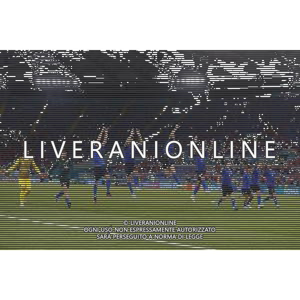 Campionato Europeo UEFA EURO 2020 gara del gruppo A ITALIA vs SVIZZERA del 16/06/2021 - nella foto: esultanza finale italia ©Claudio Zamagni/Agenzia Aldo Liverani s.a.s. during European UEFA Championship - UEFA Euro 2020 soccer match between Italy and Switzerland Olympic Stadium in Rome on June 16 2021 photo credit by Claudio Zamagni/Aldo Liverani Photo Agency/AGENZIA ALDO LIVERANI SAS/AGENZIA ALDO LIVERANI SAS