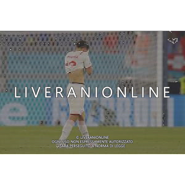 Campionato Europeo UEFA EURO 2020 gara del gruppo A ITALIA vs SVIZZERA del 16/06/2021 - nella foto: delusione rodriguez ©Claudio Zamagni/Agenzia Aldo Liverani s.a.s. during European UEFA Championship - UEFA Euro 2020 soccer match between Italy and Switzerland Olympic Stadium in Rome on June 16 2021 photo credit by Claudio Zamagni/Aldo Liverani Photo Agency/AGENZIA ALDO LIVERANI SAS