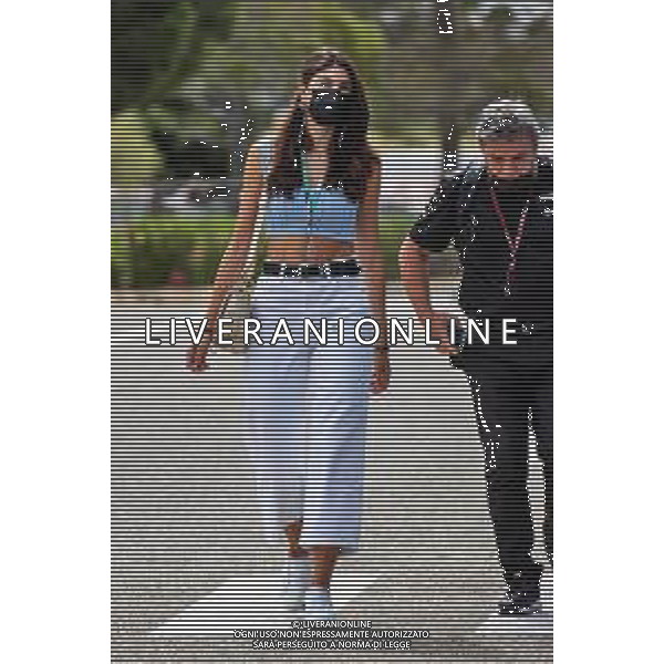 Linda Morselli, girlfriend of Fernando Alonso (ESP) Alpine F1 Team. 17.06.2021. Formula 1 World Championship, Rd 7, French Grand Prix, Paul Ricard, France, Preparation Day. - www.xpbimages.com, EMail: requests@xpbimages.com © Copyright: Batchelor / XPB Images/AGENZIA ALDO LIVERANI SAS - ITALY ONLY EDITORIAL USE ONLY