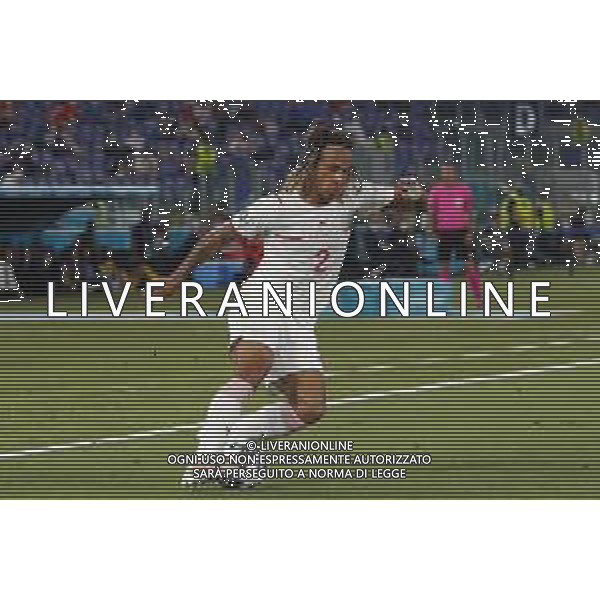 Campionato Europeo UEFA EURO 2020 gara del gruppo A ITALIA vs SVIZZERA del 16/06/2021 - nella foto: Kevin Mbabu (Switzerland) ©Claudio Zamagni/Agenzia Aldo Liverani s.a.s. Kevin Mbabu (Switzerland) during European UEFA Championship - UEFA Euro 2020 soccer match between Italy and Switzerland Olympic Stadium in Rome on June 16 2021 photo credit by Claudio Zamagni/Aldo Liverani Photo Agency/AGENZIA ALDO LIVERANI SAS