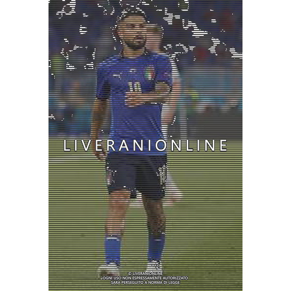 Campionato Europeo UEFA EURO 2020 gara del gruppo A ITALIA vs SVIZZERA del 16/06/2021 - nella foto: Insigne Lorenzo(Italia) ©Claudio Zamagni/Agenzia Aldo Liverani s.a.s. Insigne Lorenzo(Italia) during European UEFA Championship - UEFA Euro 2020 soccer match between Italy and Switzerland Olympic Stadium in Rome on June 16 2021 photo credit by Claudio Zamagni/Aldo Liverani Photo Agency/AGENZIA ALDO LIVERANI SAS