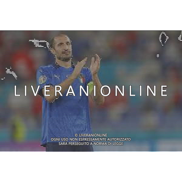 Campionato Europeo UEFA EURO 2020 gara del gruppo A ITALIA vs SVIZZERA del 16/06/2021 - nella foto: Chiellini Giorgio(Italia) ©Claudio Zamagni/Agenzia Aldo Liverani s.a.s. Chiellini Giorgio(Italia) during European UEFA Championship - UEFA Euro 2020 soccer match between Italy and Switzerland Olympic Stadium in Rome on June 16 2021 photo credit by Claudio Zamagni/Aldo Liverani Photo Agency/AGENZIA ALDO LIVERANI SAS