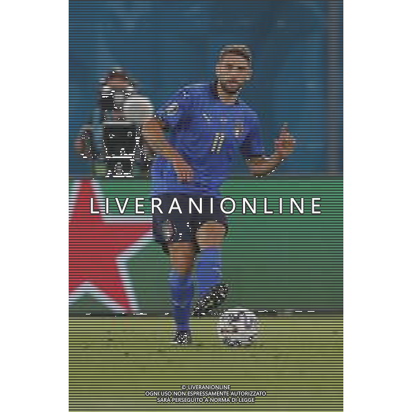 Campionato Europeo UEFA EURO 2020 gara del gruppo A ITALIA vs SVIZZERA del 16/06/2021 - nella foto: Berardi Domenico(Italia) ©Claudio Zamagni/Agenzia Aldo Liverani s.a.s. Berardi Domenico(Italia) during European UEFA Championship - UEFA Euro 2020 soccer match between Italy and Switzerland Olympic Stadium in Rome on June 16 2021 photo credit by Claudio Zamagni/Aldo Liverani Photo Agency/AGENZIA ALDO LIVERANI SAS