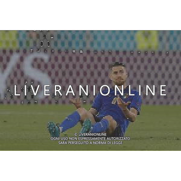 Campionato Europeo UEFA EURO 2020 gara del gruppo A ITALIA vs SVIZZERA del 16/06/2021 - nella foto: Jorginho(Italia) ©Claudio Zamagni/Agenzia Aldo Liverani s.a.s. Jorginho(Italia) during European UEFA Championship - UEFA Euro 2020 soccer match between Italy and Switzerland Olympic Stadium in Rome on June 16 2021 photo credit by Claudio Zamagni/Aldo Liverani Photo Agency/AGENZIA ALDO LIVERANI SAS