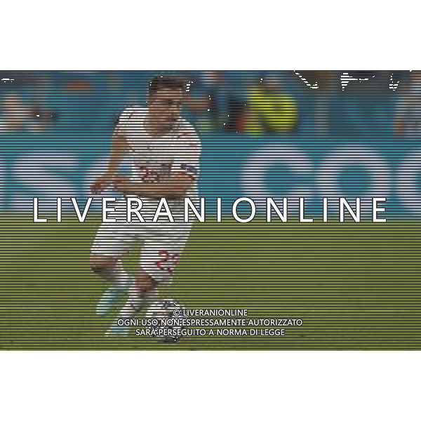 Campionato Europeo UEFA EURO 2020 gara del gruppo A ITALIA vs SVIZZERA del 16/06/2021 - nella foto: Xherdan Shaqiri (Switzerland) ©Claudio Zamagni/Agenzia Aldo Liverani s.a.s. Xherdan Shaqiri (Switzerland) during European UEFA Championship - UEFA Euro 2020 soccer match between Italy and Switzerland Olympic Stadium in Rome on June 16 2021 photo credit by Claudio Zamagni/Aldo Liverani Photo Agency/AGENZIA ALDO LIVERANI SAS