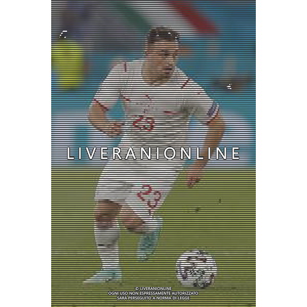 Campionato Europeo UEFA EURO 2020 gara del gruppo A ITALIA vs SVIZZERA del 16/06/2021 - nella foto: Xherdan Shaqiri (Switzerland) ©Claudio Zamagni/Agenzia Aldo Liverani s.a.s. Xherdan Shaqiri (Switzerland) during European UEFA Championship - UEFA Euro 2020 soccer match between Italy and Switzerland Olympic Stadium in Rome on June 16 2021 photo credit by Claudio Zamagni/Aldo Liverani Photo Agency/AGENZIA ALDO LIVERANI SAS