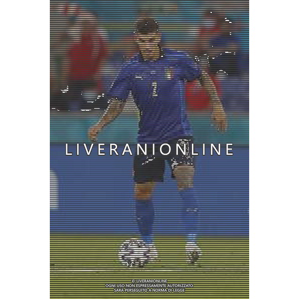 Campionato Europeo UEFA EURO 2020 gara del gruppo A ITALIA vs SVIZZERA del 16/06/2021 - nella foto: Di Lorenzo Giovanni(Italia) ©Claudio Zamagni/Agenzia Aldo Liverani s.a.s. Di Lorenzo Giovanni(Italia) during European UEFA Championship - UEFA Euro 2020 soccer match between Italy and Switzerland Olympic Stadium in Rome on June 16 2021 photo credit by Claudio Zamagni/Aldo Liverani Photo Agency/AGENZIA ALDO LIVERANI SAS