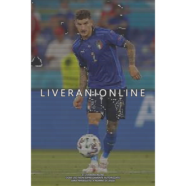 Campionato Europeo UEFA EURO 2020 gara del gruppo A ITALIA vs SVIZZERA del 16/06/2021 - nella foto: Di Lorenzo Giovanni(Italia) ©Claudio Zamagni/Agenzia Aldo Liverani s.a.s. Di Lorenzo Giovanni(Italia) during European UEFA Championship - UEFA Euro 2020 soccer match between Italy and Switzerland Olympic Stadium in Rome on June 16 2021 photo credit by Claudio Zamagni/Aldo Liverani Photo Agency/AGENZIA ALDO LIVERANI SAS