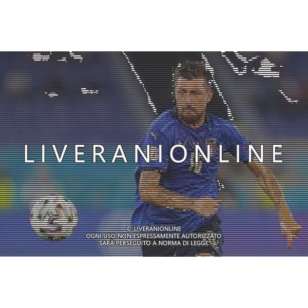 Campionato Europeo UEFA EURO 2020 gara del gruppo A ITALIA vs SVIZZERA del 16/06/2021 - nella foto: Acerbi Francesco(Italia) ©Claudio Zamagni/Agenzia Aldo Liverani s.a.s. Acerbi Francesco(Italia) during European UEFA Championship - UEFA Euro 2020 soccer match between Italy and Switzerland Olympic Stadium in Rome on June 16 2021 photo credit by Claudio Zamagni/Aldo Liverani Photo Agency/AGENZIA ALDO LIVERANI SAS