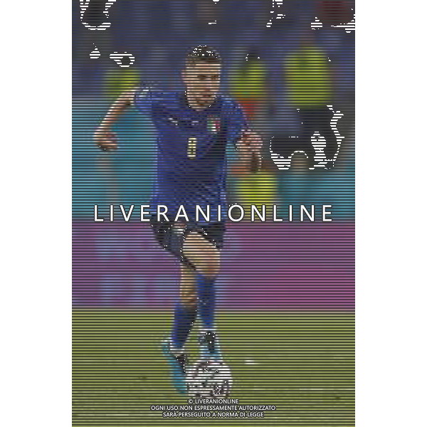 Campionato Europeo UEFA EURO 2020 gara del gruppo A ITALIA vs SVIZZERA del 16/06/2021 - nella foto: Jorginho(Italia) ©Claudio Zamagni/Agenzia Aldo Liverani s.a.s. Jorginho(Italia) during European UEFA Championship - UEFA Euro 2020 soccer match between Italy and Switzerland Olympic Stadium in Rome on June 16 2021 photo credit by Claudio Zamagni/Aldo Liverani Photo Agency/AGENZIA ALDO LIVERANI SAS