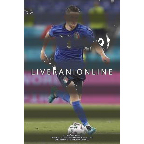 Campionato Europeo UEFA EURO 2020 gara del gruppo A ITALIA vs SVIZZERA del 16/06/2021 - nella foto: Jorginho(Italia) ©Claudio Zamagni/Agenzia Aldo Liverani s.a.s. Jorginho(Italia)during European UEFA Championship - UEFA Euro 2020 soccer match between Italy and Switzerland Olympic Stadium in Rome on June 16 2021 photo credit by Claudio Zamagni/Aldo Liverani Photo Agency/AGENZIA ALDO LIVERANI SAS