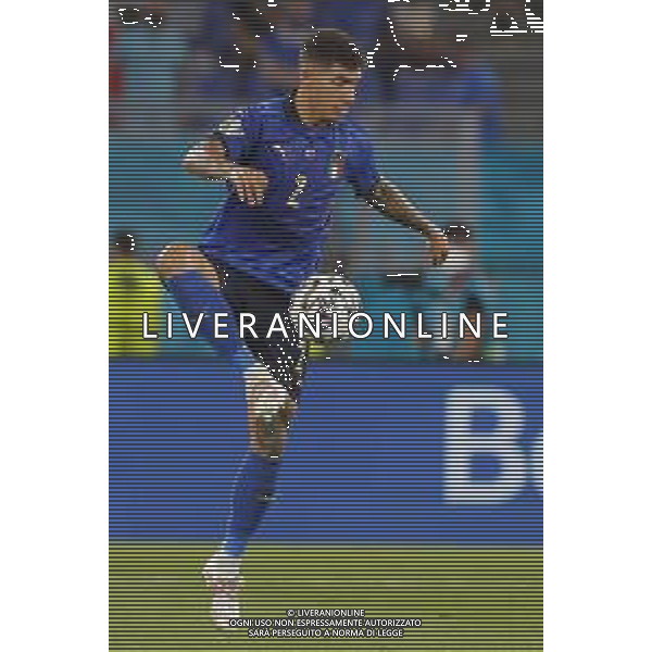 Campionato Europeo UEFA EURO 2020 gara del gruppo A ITALIA vs SVIZZERA del 16/06/2021 - nella foto: Di Lorenzo Giovanni(Italia) ©Claudio Zamagni/Agenzia Aldo Liverani s.a.s. Di Lorenzo Giovanni(Italia) during European UEFA Championship - UEFA Euro 2020 soccer match between Italy and Switzerland Olympic Stadium in Rome on June 16 2021 photo credit by Claudio Zamagni/Aldo Liverani Photo Agency/AGENZIA ALDO LIVERANI SAS