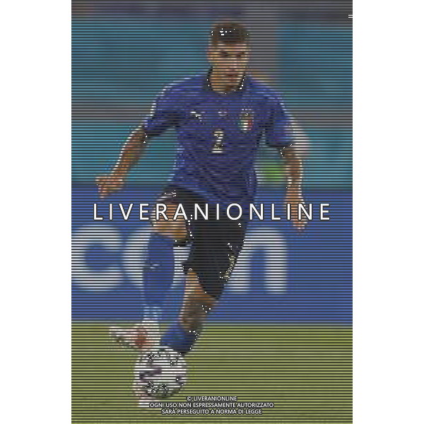 Campionato Europeo UEFA EURO 2020 gara del gruppo A ITALIA vs SVIZZERA del 16/06/2021 - nella foto: Di Lorenzo Giovanni(Italia) ©Claudio Zamagni/Agenzia Aldo Liverani s.a.s. Di Lorenzo Giovanni(Italia) during European UEFA Championship - UEFA Euro 2020 soccer match between Italy and Switzerland Olympic Stadium in Rome on June 16 2021 photo credit by Claudio Zamagni/Aldo Liverani Photo Agency/AGENZIA ALDO LIVERANI SAS