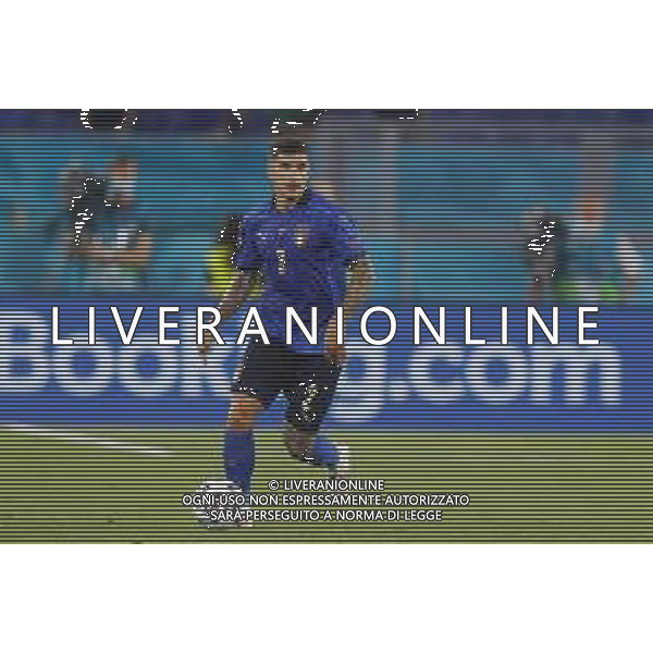 Campionato Europeo UEFA EURO 2020 gara del gruppo A ITALIA vs SVIZZERA del 16/06/2021 - nella foto: Di Lorenzo Giovanni(Italia) ©Claudio Zamagni/Agenzia Aldo Liverani s.a.s. Di Lorenzo Giovanni(Italia) during European UEFA Championship - UEFA Euro 2020 soccer match between Italy and Switzerland Olympic Stadium in Rome on June 16 2021 photo credit by Claudio Zamagni/Aldo Liverani Photo Agency/AGENZIA ALDO LIVERANI SAS