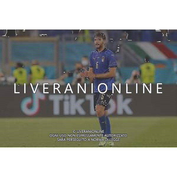 Campionato Europeo UEFA EURO 2020 gara del gruppo A ITALIA vs SVIZZERA del 16/06/2021 - nella foto: Manuel Locatelli(Italia) ©Claudio Zamagni/Agenzia Aldo Liverani s.a.s. Manuel Locatelli(Italia) during European UEFA Championship - UEFA Euro 2020 soccer match between Italy and Switzerland Olympic Stadium in Rome on June 16 2021 photo credit by Claudio Zamagni/Aldo Liverani Photo Agency/AGENZIA ALDO LIVERANI SAS