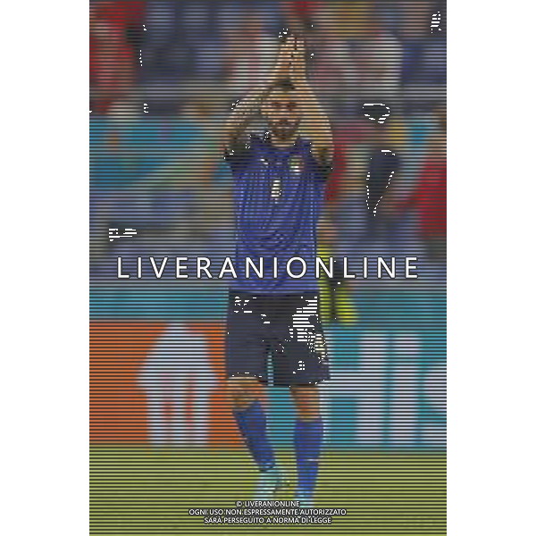 Campionato Europeo UEFA EURO 2020 gara del gruppo A ITALIA vs SVIZZERA del 16/06/2021 - nella foto: Spinazzola Leonardo(Italia) ©Claudio Zamagni/Agenzia Aldo Liverani s.a.s. Spinazzola Leonardo(Italia) during European UEFA Championship - UEFA Euro 2020 soccer match between Italy and Switzerland Olympic Stadium in Rome on June 16 2021 photo credit by Claudio Zamagni/Aldo Liverani Photo Agency/AGENZIA ALDO LIVERANI SAS