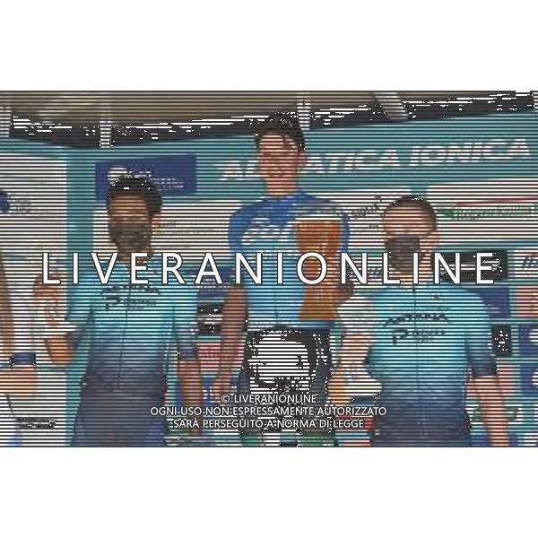 17-06-2021 Adriatica - Ionica Race; Tappa 03 Ferrara - Comacchio; 2021, Eolo - Kometa; 2021, Astana - Premier Tech; Fortunato, Lorenzo; Kudus, Merhawi; Pronskiy, Vadim; ©SIROTTI /AGENZIA ALDO LIVERANI SAS