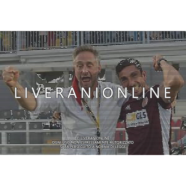 ©Alessandro Falzone/Agenzia Aldo Liverani Alessandria 17.06.2021 Stadio Giuseppe Moccagatta Alessandria vs Padova Finale Play Off Serie C Nella foto : esultanze di Moreno Longo ©FALZONE /AGENZIA ALDO LIVERANI SAS