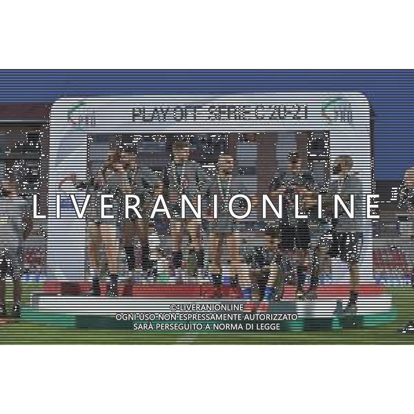 ©Alessandro Falzone/Agenzia Aldo Liverani Alessandria 17.06.2021 Stadio Giuseppe Moccagatta Alessandria vs Padova Finale Play Off Serie C Nella foto : Esultanze Alessandria per la promozione in serie B ©FALZONE /AGENZIA ALDO LIVERANI SAS