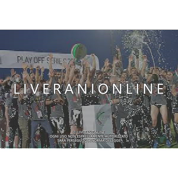 ©Alessandro Falzone/Agenzia Aldo Liverani Alessandria 17.06.2021 Stadio Giuseppe Moccagatta Alessandria vs Padova Finale Play Off Serie C Nella foto : Esultanze Alessandria per la promozione in serie B ©FALZONE /AGENZIA ALDO LIVERANI SAS