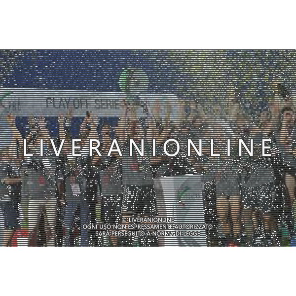 ©Alessandro Falzone/Agenzia Aldo Liverani Alessandria 17.06.2021 Stadio Giuseppe Moccagatta Alessandria vs Padova Finale Play Off Serie C Nella foto : Esultanze Alessandria per la promozione in serie B ©FALZONE /AGENZIA ALDO LIVERANI SAS