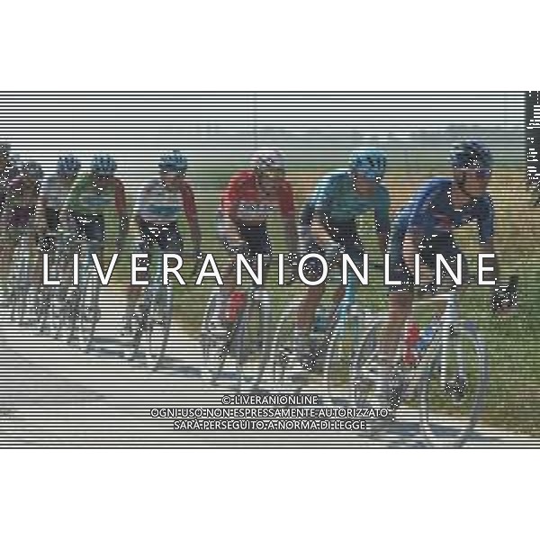 17-06-2021 Adriatica - Ionica Race; Tappa 03 Ferrara - Comacchio; 2021, Cofidis; 2021, Astana - Premier Tech; Viviani, Elia; Pronskiy, Vadim; ©SIROTTI /AGENZIA ALDO LIVERANI SAS