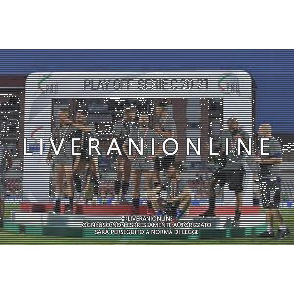 ©Alessandro Falzone/Agenzia Aldo Liverani Alessandria 17.06.2021 Stadio Giuseppe Moccagatta Alessandria vs Padova Finale Play Off Serie C Nella foto : Palco della promozione ©FALZONE /AGENZIA ALDO LIVERANI SAS