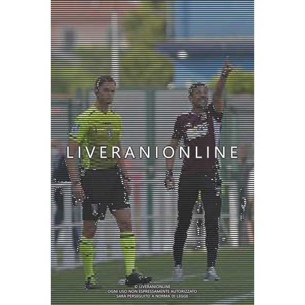 ©Alessandro Falzone/Agenzia Aldo Liverani Alessandria 17.06.2021 Stadio Giuseppe Moccagatta Alessandria vs Padova Finale Play Off Serie C Nella foto : IV Ufficiale arbitro Paolo Bitonti di Bologna -Moreno Longo ©FALZONE /AGENZIA ALDO LIVERANI SAS