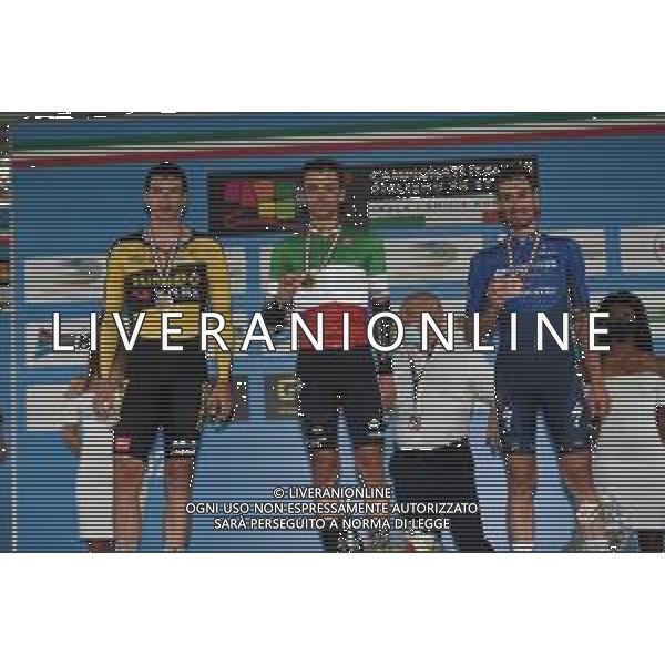 18-06-2021 Campionato Italiano Cronometro; 2021, Astana - Premier Tech; 2021, Jumbo - Visma; 2021, Deceuninck - Quick Step; Affini, Edoardo; Sobrero, Matteo; Cattaneo, Mattia; Faenza; ©SIROTTI/AGENZIA ALDO LIVERANI SAS