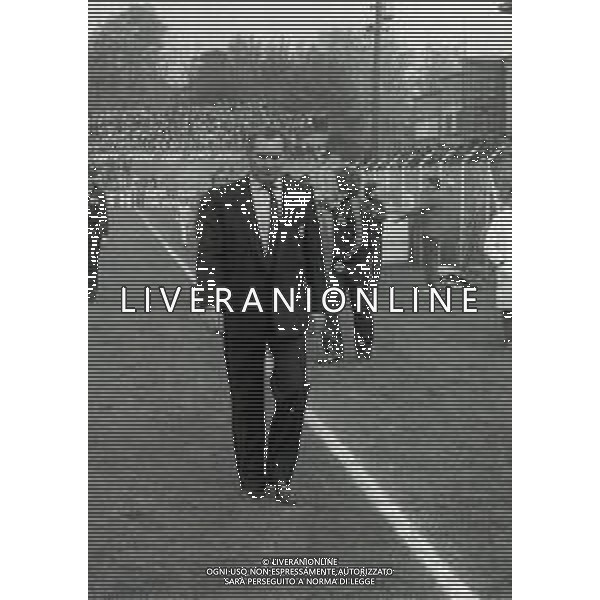 06-11-1983 COMO CAMPIONATO DI CALCIO SERIE B COMO-ATALANTA 0-0 NELLA FOTO NEDO SONETTI ALLENATORE ATALANTA CALCIO AG ALDO LIVERANISAS