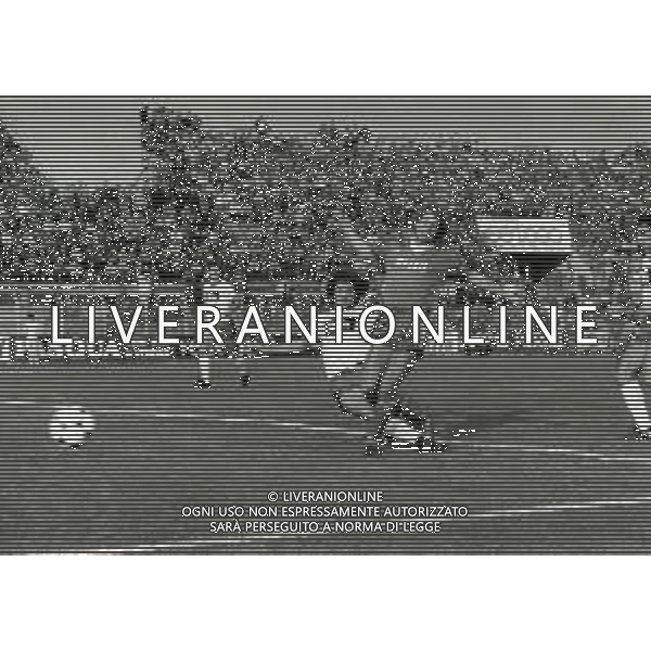06-11-1983 COMO CAMPIONATO DI CALCIO SERIE B COMO-ATALANTA 0-0 NELLA FOTO AZIONE DI GIOCO AG ALDO LIVERANISAS