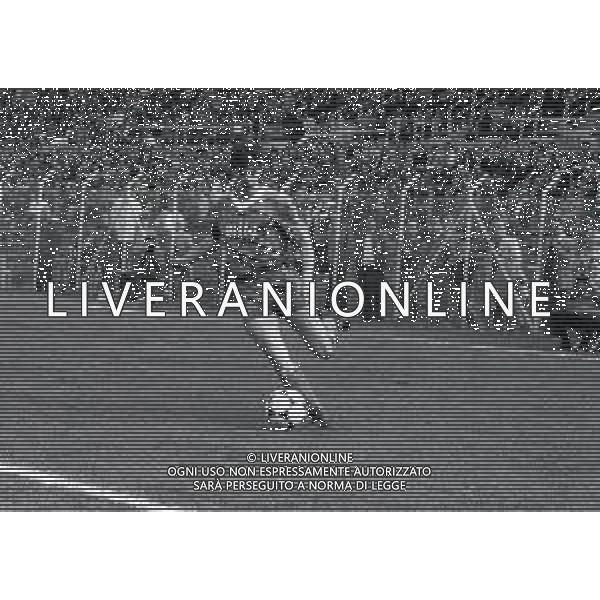 06-11-1983 COMO CAMPIONATO DI CALCIO SERIE B COMO-ATALANTA 0-0 NELLA FOTO AZIONE DI GIOCO AG ALDO LIVERANISAS