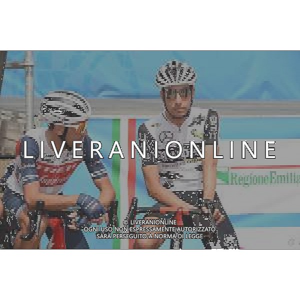 20-06-2021 Campionato Italiano; 2021, Trek - Segafredo; 2021, Qhubeka - Assos; Nibali, Vincenzo; Aru, Fabio; Bellaria; FOTO STEFANO SIROTTI-AG ALDO LIVERANI SAS