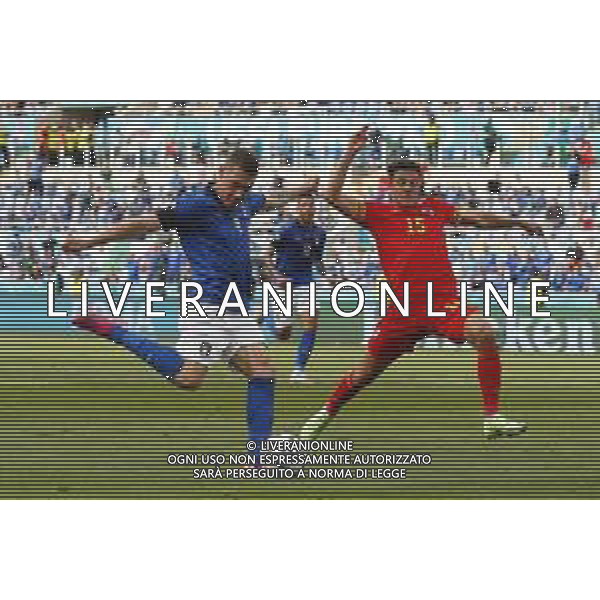 Campionato Europeo UEFA EURO 2020 gara del gruppo A ITALIA vs GALLES del 20/06/2021 - nella foto: occasione Belotti Andrea(Italia) ©Claudio Zamagni/Agenzia Aldo Liverani s.a.s. during European UEFA Championship - UEFA Euro 2020 soccer match between Italy and Wales at Olympic Stadium in Rome on June 20 2021 photo credit by Claudio Zamagni/Aldo Liverani Photo Agency/AGENZIA ALDO LIVERANI SAS