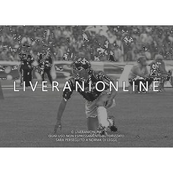 17-05-1987 UDINE CAMPIONATO DI CALCIO SERIE A UDINESE-MILAN 0-0 NELLA FOTO GIUSEPPE GALDERISI AG ALDO LIVERANI SAS
