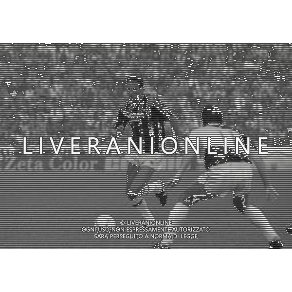17-05-1987 UDINE CAMPIONATO DI CALCIO SERIE A UDINESE-MILAN 0-0 NELLA FOTO MARK HATELEY AG ALDO LIVERANI SAS