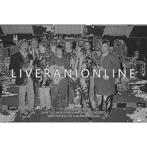 IL GIORNALISTA ELIO TRIFARI DIRETTORE DEL MAGAZINE DELLA GAZZETTA DELLO SPORT NELLA REDAZIONE DI VIA RIZZOLI A MILANO NEL 1995 ©Archivio Giovanni LiveraniAGENZIA ALDO LIVERANI SAS