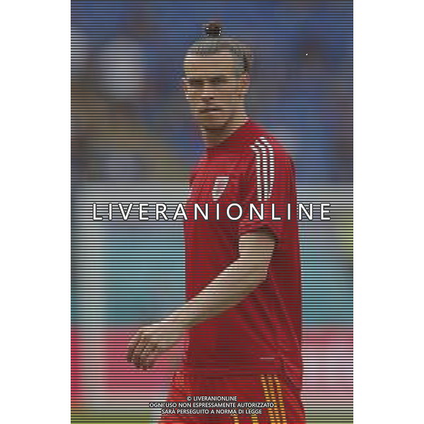 Campionato Europeo UEFA EURO 2020 gara del gruppo A ITALIA vs GALLES del 20/06/2021 - nella foto: Gareth Bale(Galles) ©Claudio Zamagni/Agenzia Aldo Liverani s.a.s. Gareth Bale(Galles) during European UEFA Championship - UEFA Euro 2020 soccer match between Italy and Wales at Olympic Stadium in Rome on June 20 2021 photo credit by Claudio Zamagni/Aldo Liverani Photo Agency