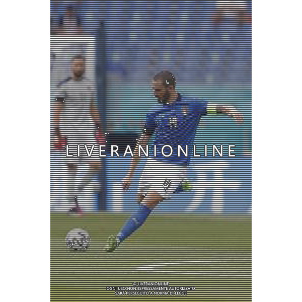 Campionato Europeo UEFA EURO 2020 gara del gruppo A ITALIA vs GALLES del 20/06/2021 - nella foto: Bonucci Leonardo(Italia) ©Claudio Zamagni/Agenzia Aldo Liverani s.a.s. Bonucci Leonardo(Italia)during European UEFA Championship - UEFA Euro 2020 soccer match between Italy and Wales at Olympic Stadium in Rome on June 20 2021 photo credit by Claudio Zamagni/Aldo Liverani Photo Agency