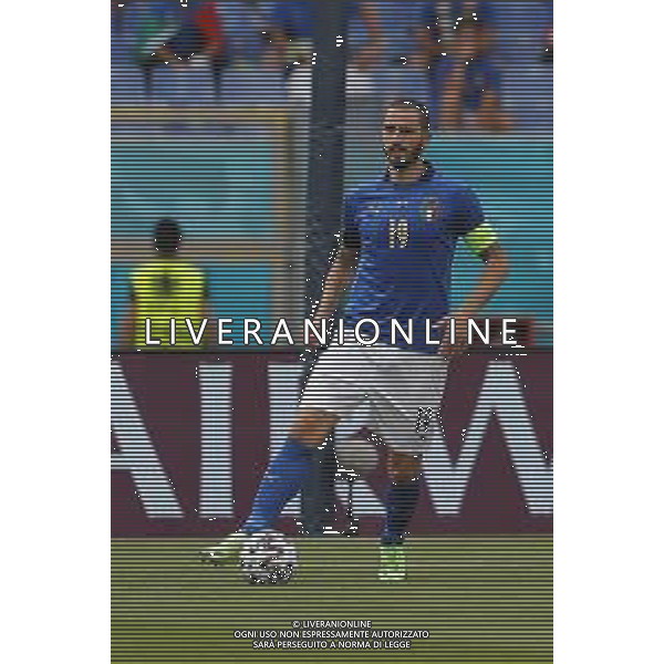 Campionato Europeo UEFA EURO 2020 gara del gruppo A ITALIA vs GALLES del 20/06/2021 - nella foto: Bonucci Leonardo(Italia) ©Claudio Zamagni/Agenzia Aldo Liverani s.a.s. Bonucci Leonardo(Italia) during European UEFA Championship - UEFA Euro 2020 soccer match between Italy and Wales at Olympic Stadium in Rome on June 20 2021 photo credit by Claudio Zamagni/Aldo Liverani Photo Agency