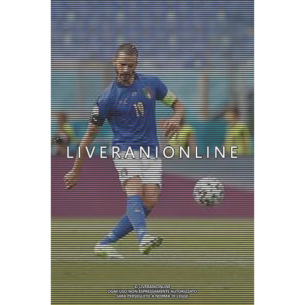 Campionato Europeo UEFA EURO 2020 gara del gruppo A ITALIA vs GALLES del 20/06/2021 - nella foto: Bonucci Leonardo(Italia) ©Claudio Zamagni/Agenzia Aldo Liverani s.a.s. Bonucci Leonardo(Italia) during European UEFA Championship - UEFA Euro 2020 soccer match between Italy and Wales at Olympic Stadium in Rome on June 20 2021 photo credit by Claudio Zamagni/Aldo Liverani Photo Agency