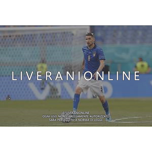 Campionato Europeo UEFA EURO 2020 gara del gruppo A ITALIA vs GALLES del 20/06/2021 - nella foto: Jorginho(Italia) ©Claudio Zamagni/Agenzia Aldo Liverani s.a.s. Jorginho(Italia) during European UEFA Championship - UEFA Euro 2020 soccer match between Italy and Wales at Olympic Stadium in Rome on June 20 2021 photo credit by Claudio Zamagni/Aldo Liverani Photo Agency