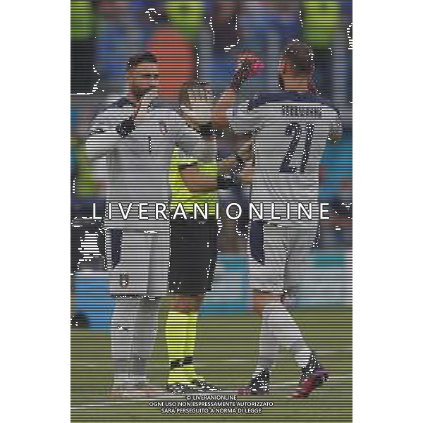 Campionato Europeo UEFA EURO 2020 gara del gruppo A ITALIA vs GALLES del 20/06/2021 - nella foto: Donnarumma Gianluigi(Italia) Sirigu Salvatore (Italia) ©Claudio Zamagni/Agenzia Aldo Liverani s.a.s. Donnarumma Gianluigi(Italia) Sirigu Salvatore (Italia) during European UEFA Championship - UEFA Euro 2020 soccer match between Italy and Wales at Olympic Stadium in Rome on June 20 2021 photo credit by Claudio Zamagni/Aldo Liverani Photo Agency