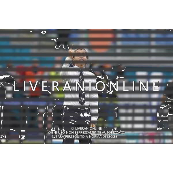 Campionato Europeo UEFA EURO 2020 gara del gruppo A ITALIA vs GALLES del 20/06/2021 - nella foto: Mister Roberto Mancini(Italia) ©Claudio Zamagni/Agenzia Aldo Liverani s.a.s. Mister Roberto Mancini(Italia) during European UEFA Championship - UEFA Euro 2020 soccer match between Italy and Wales at Olympic Stadium in Rome on June 20 2021 photo credit by Claudio Zamagni/Aldo Liverani Photo Agency